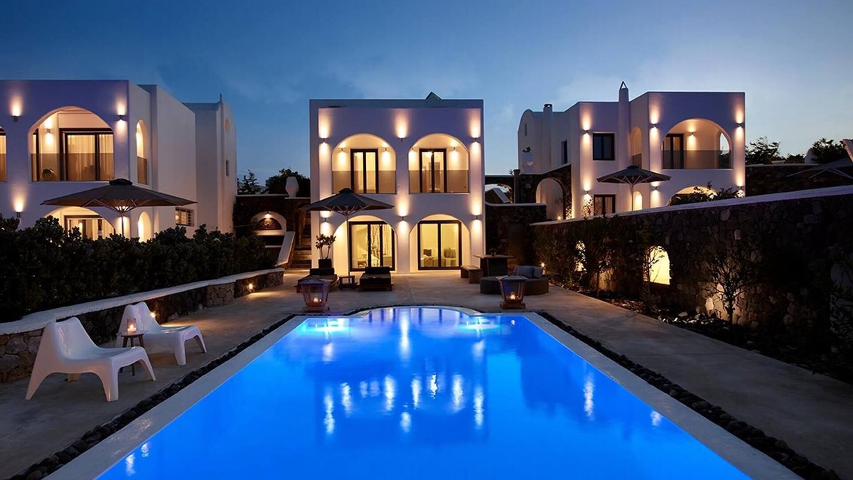 Exo Gialos Villa | Modern & Comfortable Santorini Villa | 3 Bedrooms | Villa Aqua | Private Pool &.