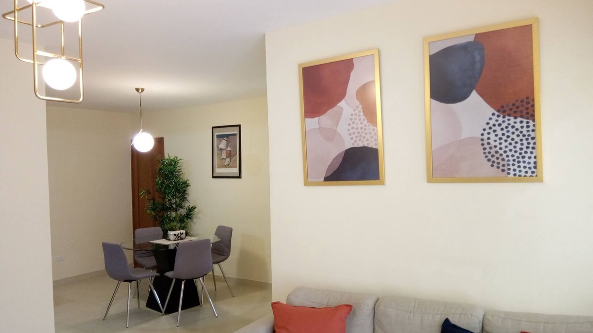 Mendoza Apartment | Modern Cozy Department - with Netflix & TV Cable In Santo Domingo Este R.D