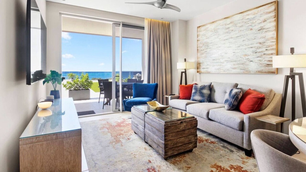 Oranjestad-West Apartment | Modern Eagle Beach Condo with Beautiful Ocean Views at O Condo 34 by Bocobay