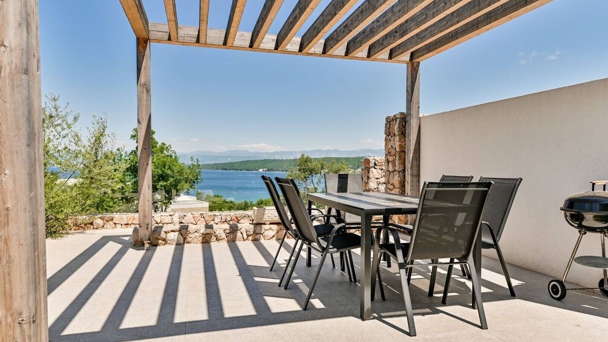 Zidarici Apartment | Modern Flori Apartment with sea view