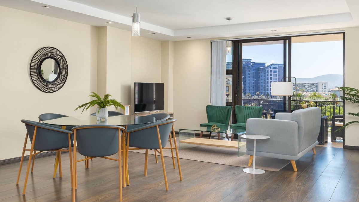 Century City Apartment | Modern Gem with Pool and Balcony