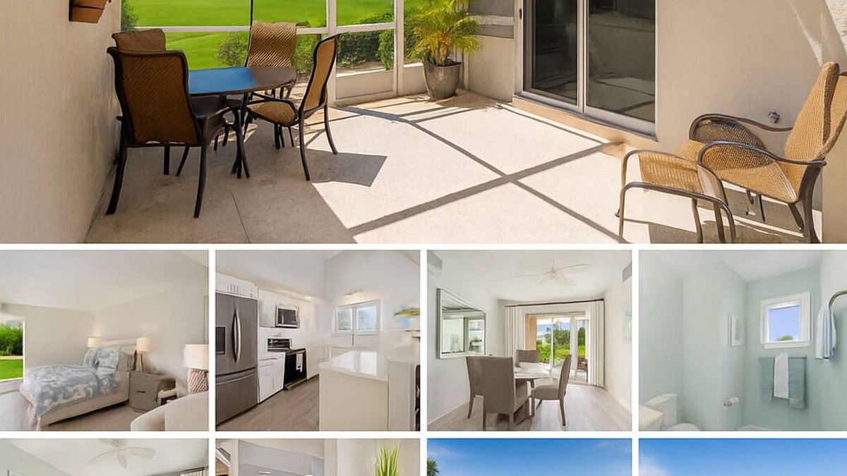 Grand Harbor House | Modern Grand Harbor Townhome Golf Views + Screened Lanai 2BR/2.5BA 1-Garage