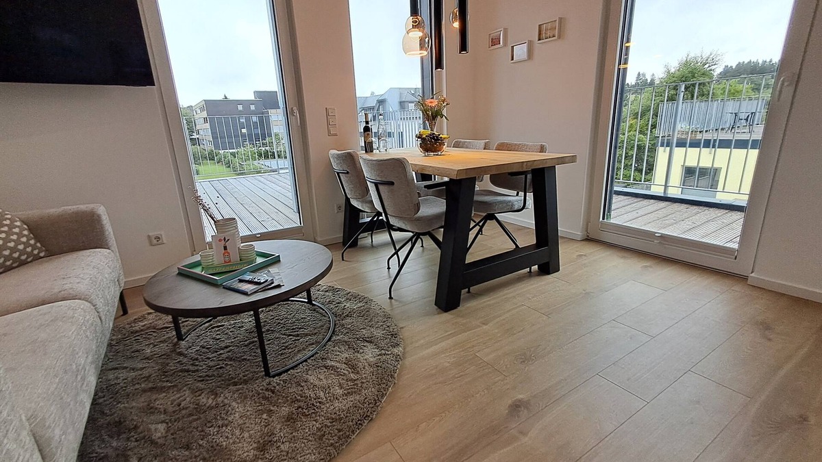 Winterberg Apartment | Modern holiday apartment in Winterberg with large terrace and sauna