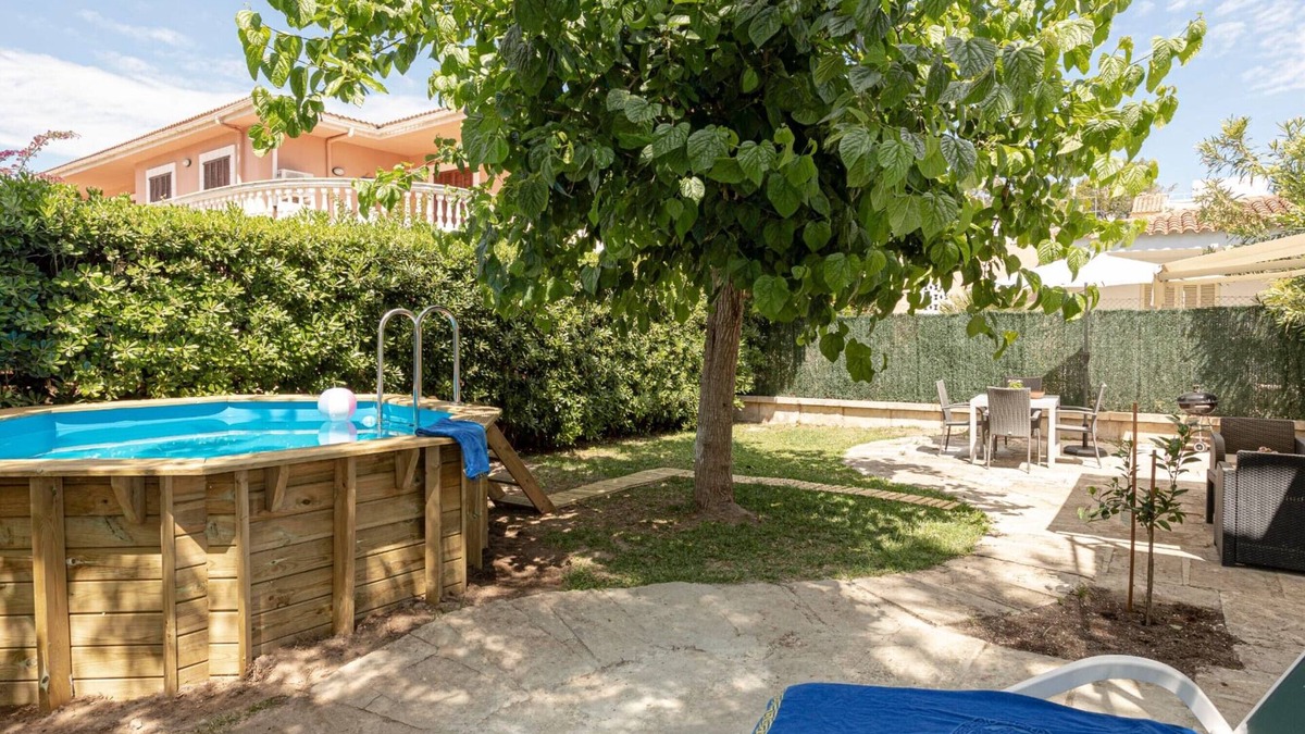 Muro House | Modern Holiday Home “Casa Enriqueta” with Sea View, Garden, Terraces & Pool