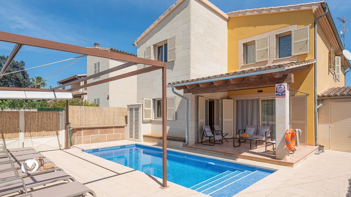 es Bacares Villa | Modern holiday house with private pool and close to the beach, Alcudia, Mallorca