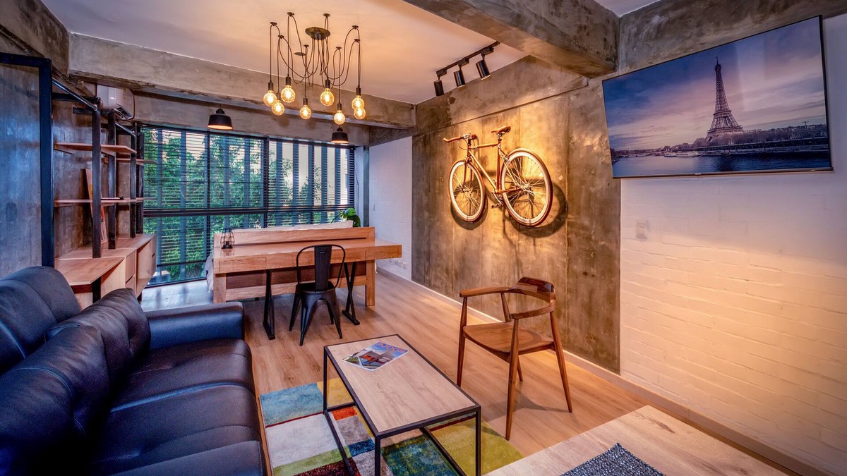 Granada Apartment | Modern industrial loft in the best location in Cali