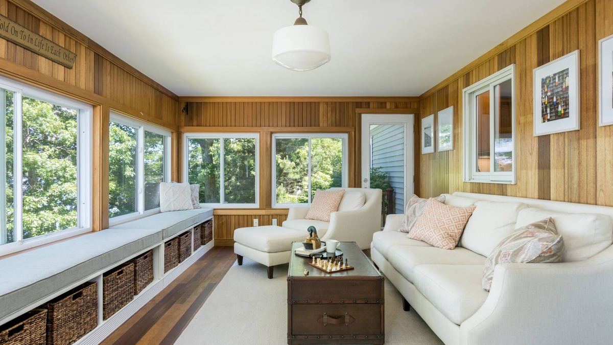 West Wareham House | Modern Lakefront Vacation Home with Private Dock, Great Views, & Water Toys!