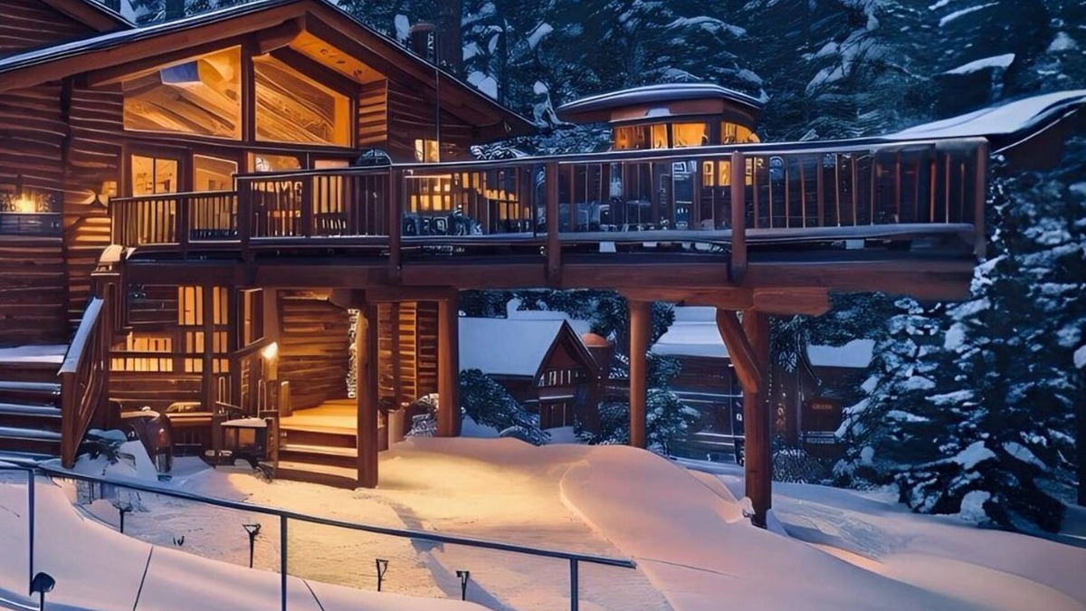 Fern Valley Cabin | Modern Mountain Retreat w/Amazing Views Hot Tub Deck Pets Welcome