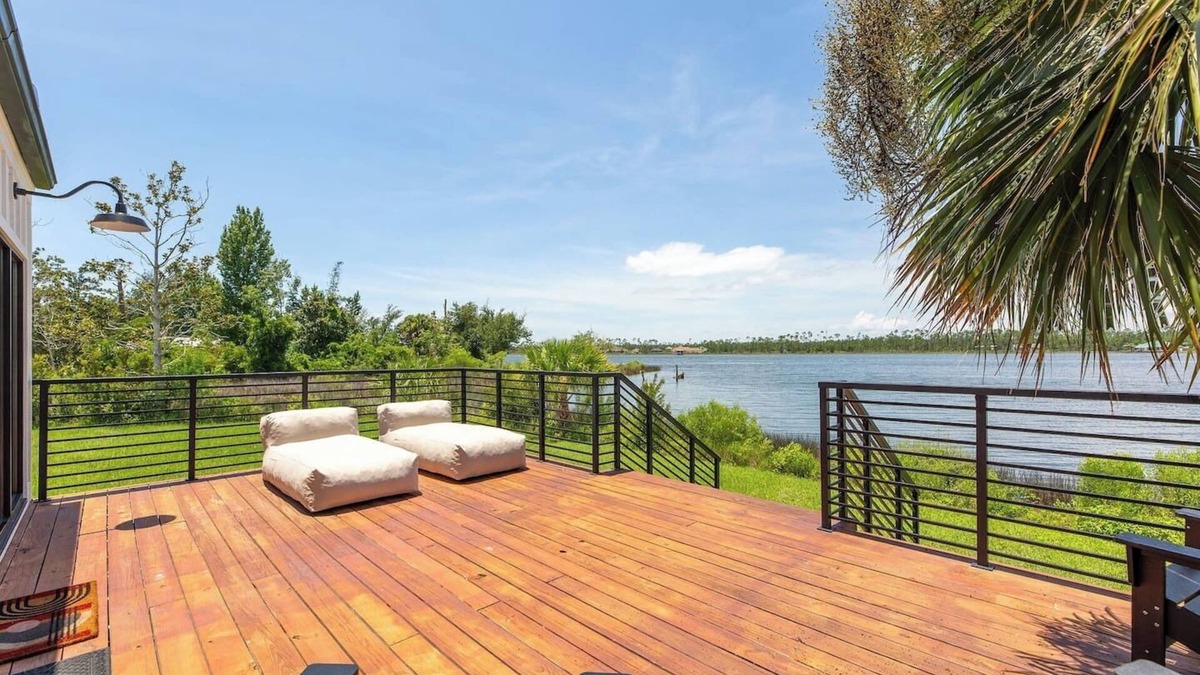 Panama City House | Modern oasis with private pool, dock and water views