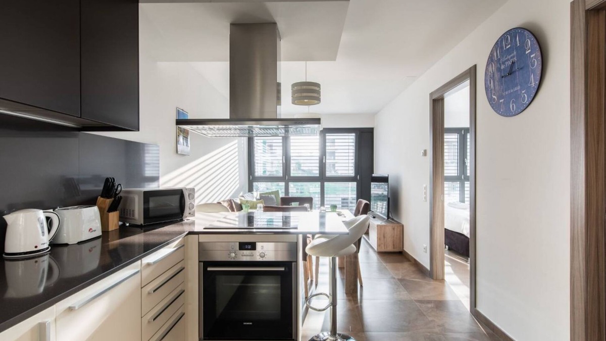 Massagno Apartment | Modern one-bedroom apartment 5 minutes from the center of Lugano (LUCY)