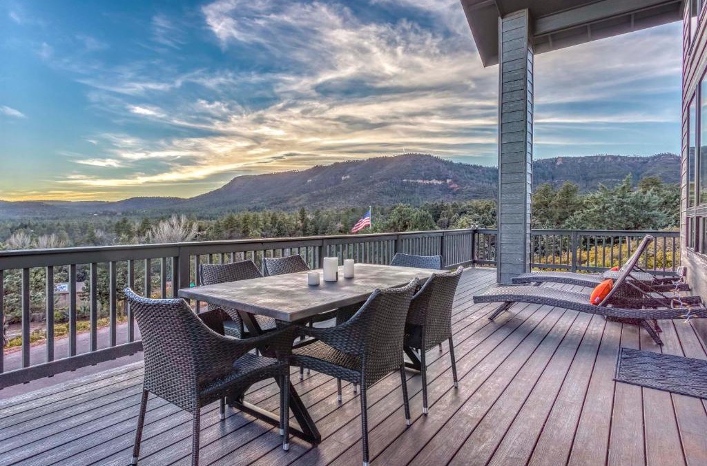 Pine House | Modern Pine Retreat with Deck and Stunning Views!
