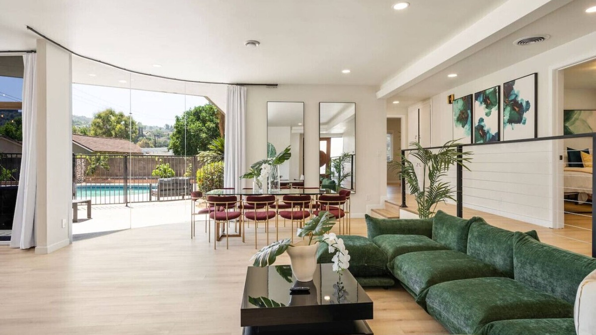 Walnut Valley House | Modern pool home + 13 mi from Disney + sleeps 12