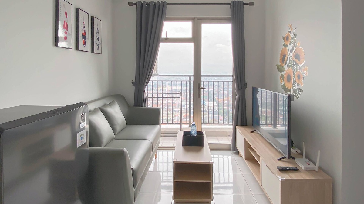 Cibaduyut Apartment | Modern Serenity 2BR at Mekarwangi Square Cibaduyut