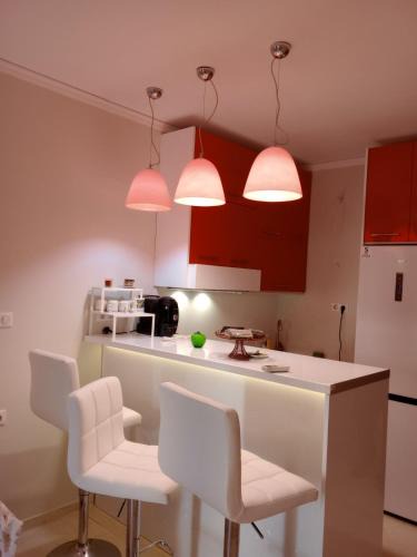 Loutra Edipsou Apartment | Modern Studio by the sea