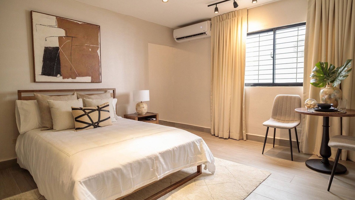 Gascue Condo | Modern studio in Gazcue: minutes from Colonial Zone & Incipler