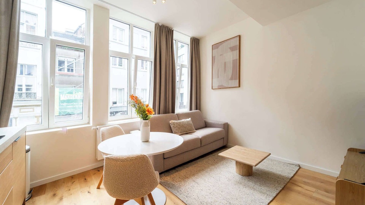Historisch centrum Apartment | Modern Studio Near Grote Markt - Sleeps 4