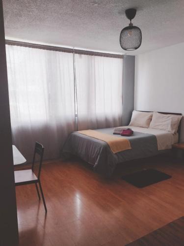 Ixtacalco Apartment | Modern Studio, Rooftop Charm, CDMX Center2