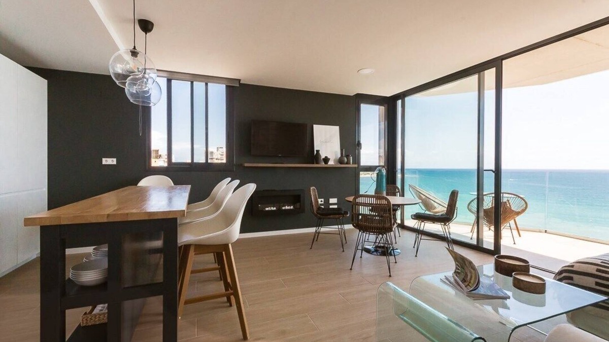 L'Albufereta Apartment | Modern stunning views sea front SEA WATER APARTMENT