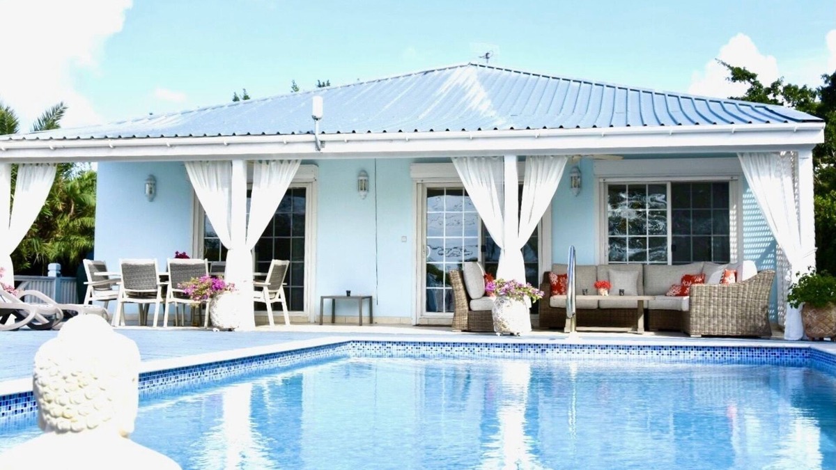 Jolly Harbour Villa | Modern & Stylish 4 Bedroomed Villa, private pool, walking distance to beach.