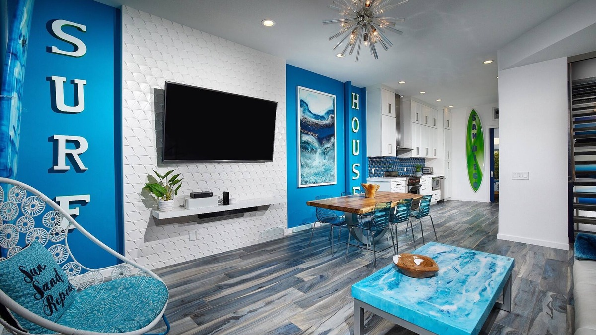 East Village House | Modern Surf Themed Home - Heart of Gaslamp