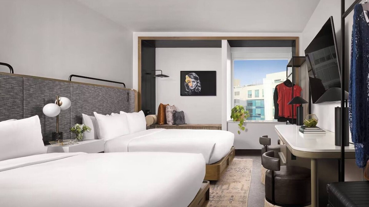 Downtown Washington D.C. Hotel | Modern Two Queen Beds, Yours Truly DC, Ideal Location by White House
