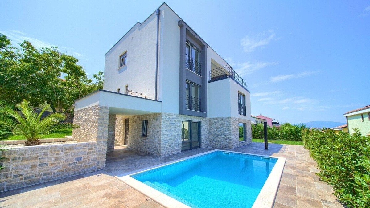 Njivice Villa | Modern Villa Siora with a swimming pool