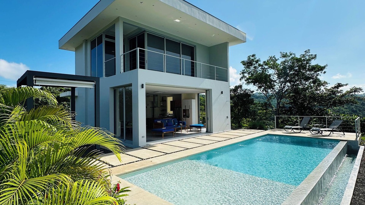 San Juanillo Villa | Modern Villa with amazing Ocean and Mountain views