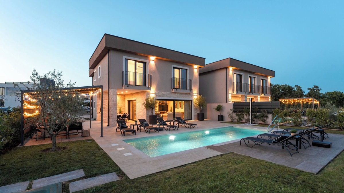 Gulici Villa | Modern villa with pool and wellness, 8 persons, family-friendly