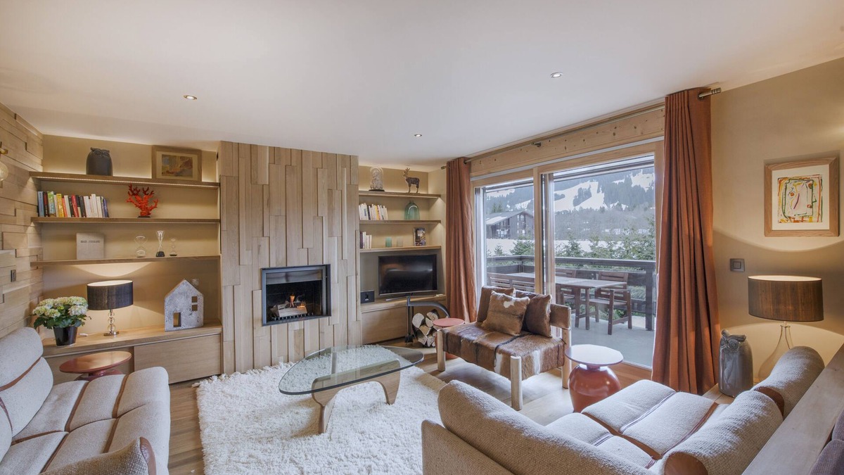 Le Planellet Apartment | Mont d'Arbois Luxurious 4 rooms, hotel service, swimming pool, near golf courses