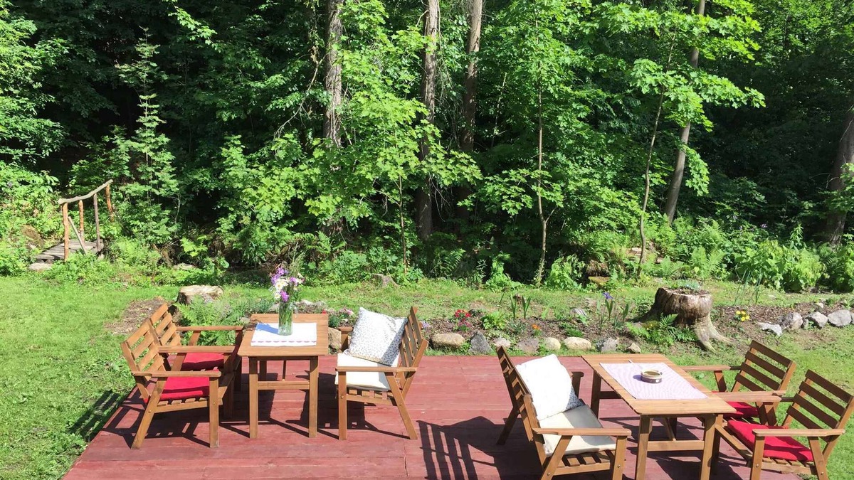 Desna Cottage | Montain hut With bathing possibility, playground and beautiful view of the woods