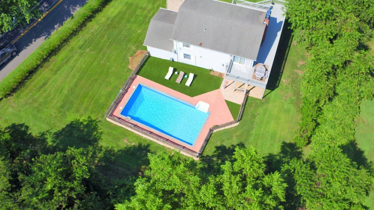 Montauk House | Montauk Retreat with Pool and Views of Lake Montauk