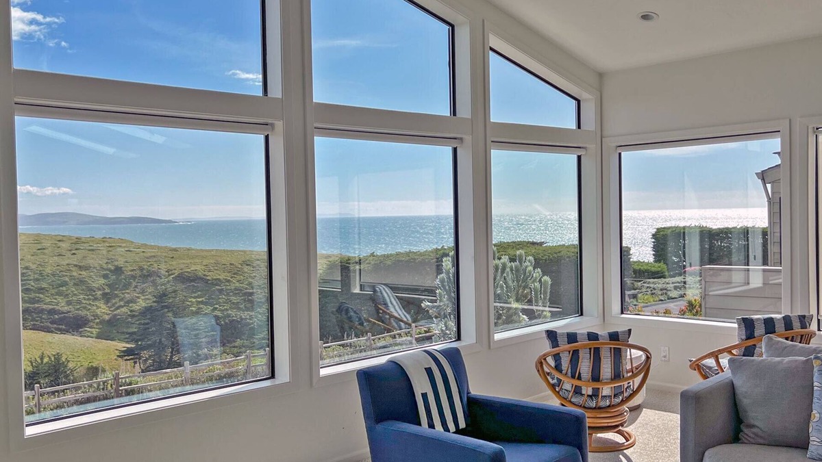 Bodega Bay House | Moonrise Kingdom - Light warm home, spanning views to the south & Tomales Pt.
