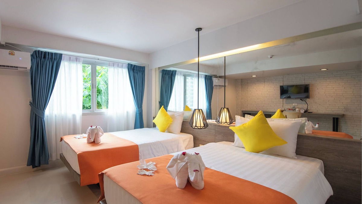 Patong Hotel | MORE Relax Room - Double or Twin bed at MORE Patong Hotel