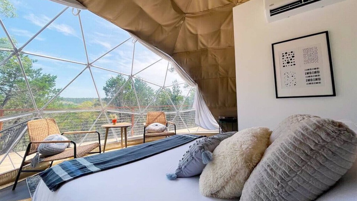 Oatmeal House | Morii : Luxury Glamping in Treetop Dome + Dip Pool