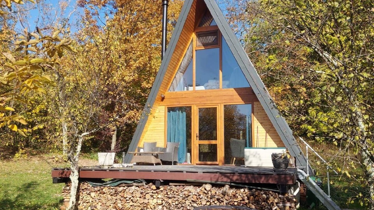 Telega House | Mountain cabin "Pumbaa House" with own 'pool'