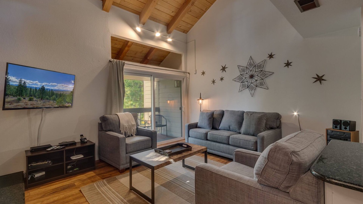 Carnelian Woods House | Mountain High: 2 BR, 1.5 BA Townhouse in Carnelian Bay, Sleeps 4