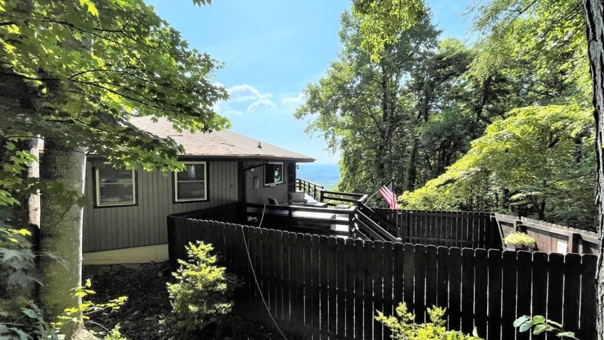 Cana House | Mountain house in Fancy Gap w/hot tub, great room w/bar & games w/beautiful view