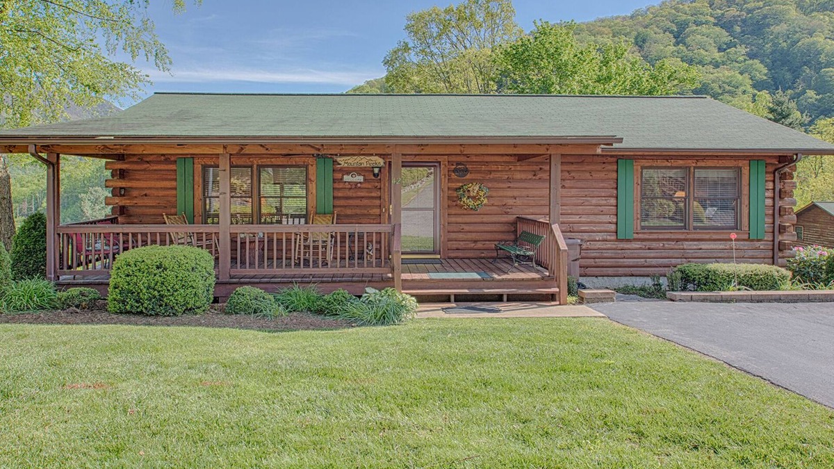 Maggie Valley Cabin | 'Mountain Peeks', wonderful views, pet friendly, great interior