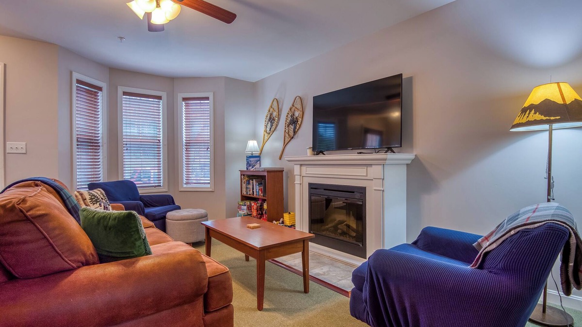 Rangeley Condo | Mountain Brook 152 - Ski in Ski out at Saddleback