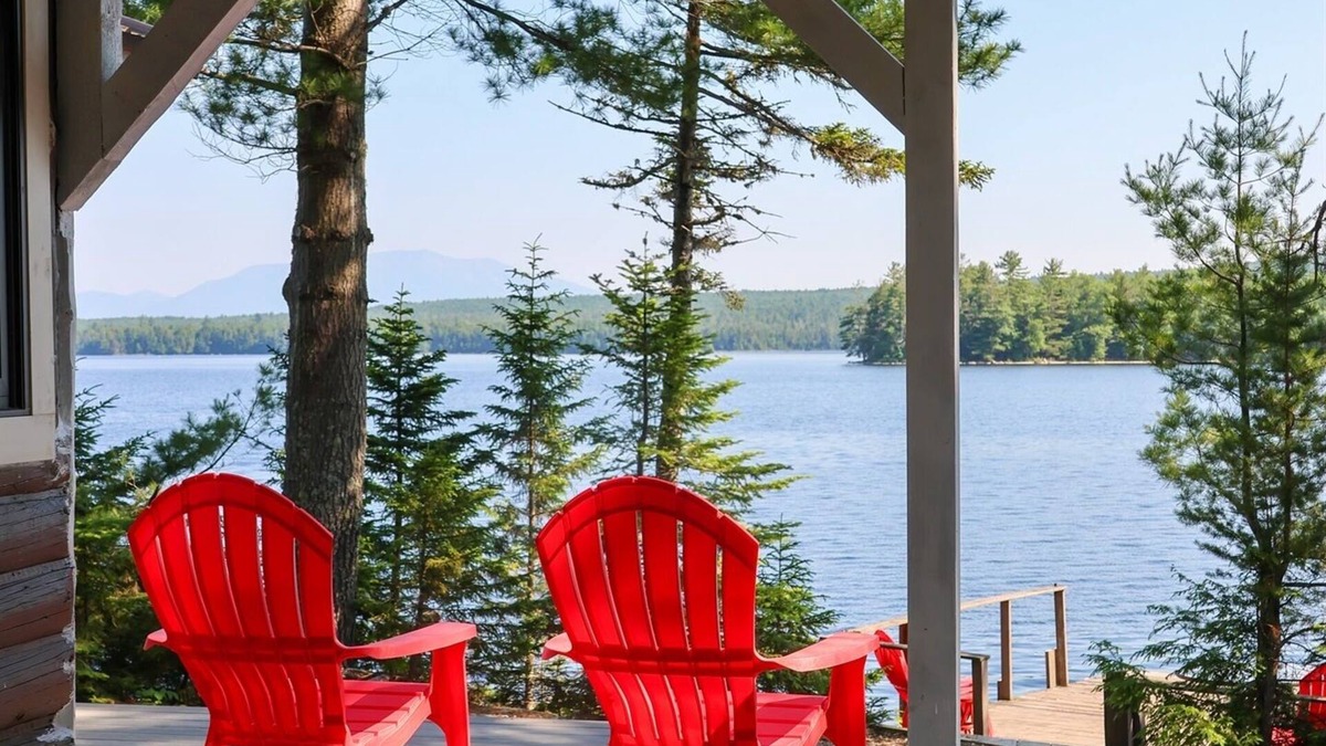 Millinocket Cabin | Mountain Majesty - Katahdin View & Soft Sand Beach