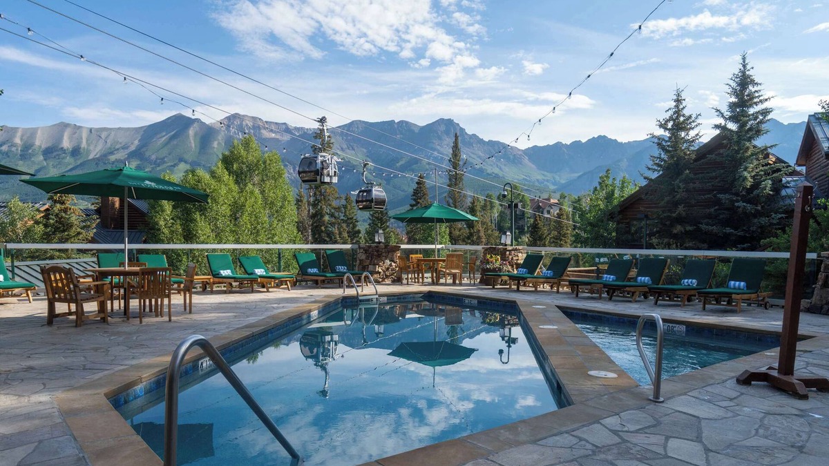 Mountain Village Condo | Mountain Village Getaway with Pool & Hot Tub