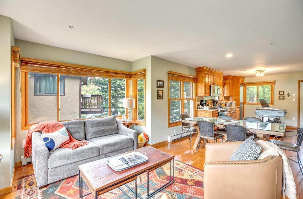 Mountain Village House | Mountain Village Home Steps to Ski Lift and Shuttle!