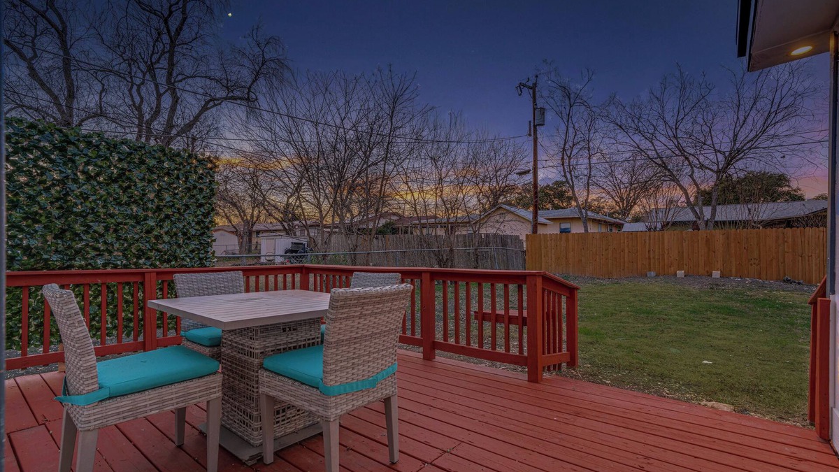 Leon Valley House | Movie Room & Fenced Yard: San Antonio Family Home