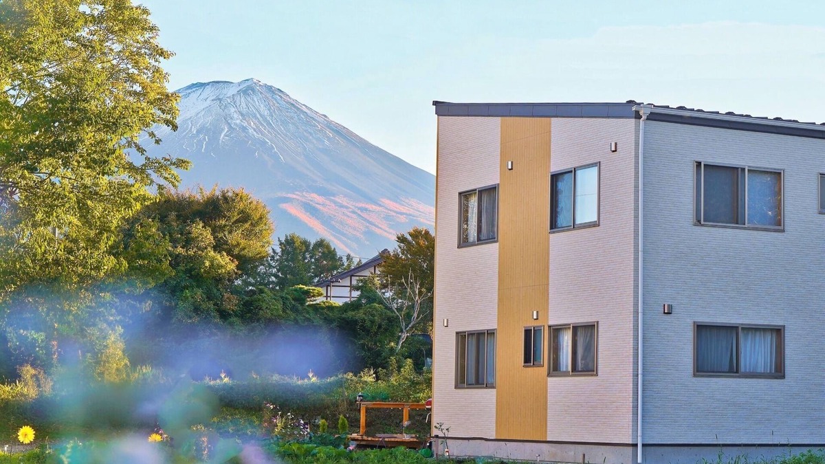 Fujikawaguchiko House | Mt Fuji view BBQ in the garden 1 whole building/Minamitsuru-gun Yamanashi