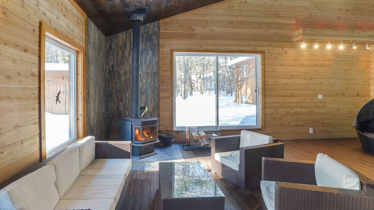 Lake of Bays Cottage | Muskoka Forest Chalet with a Private Indoor Pool