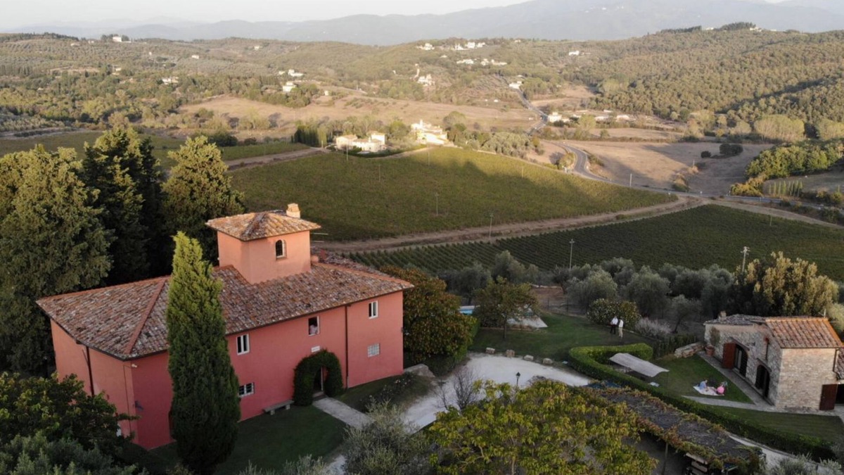 San Donato in Collina Villa | My Exclusive Italy - Enchanting Villa with Pool surrounded by vineyards