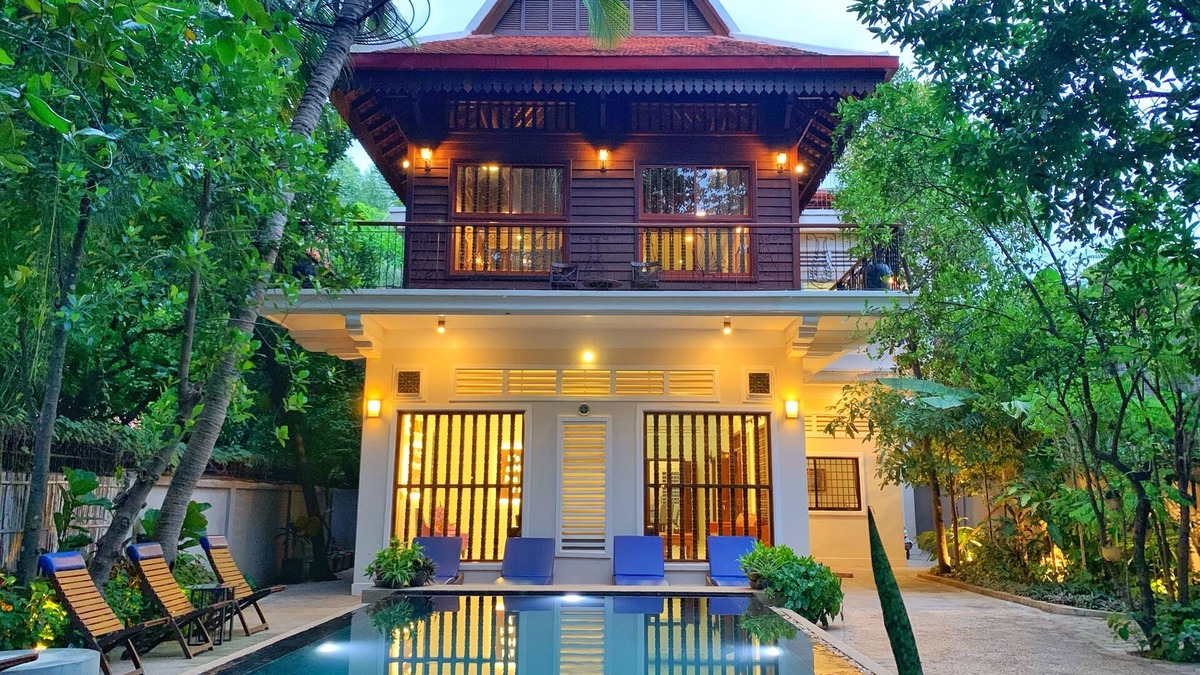 Siem Reap House | My Key Polanka Private Villa with Swimming Pool
