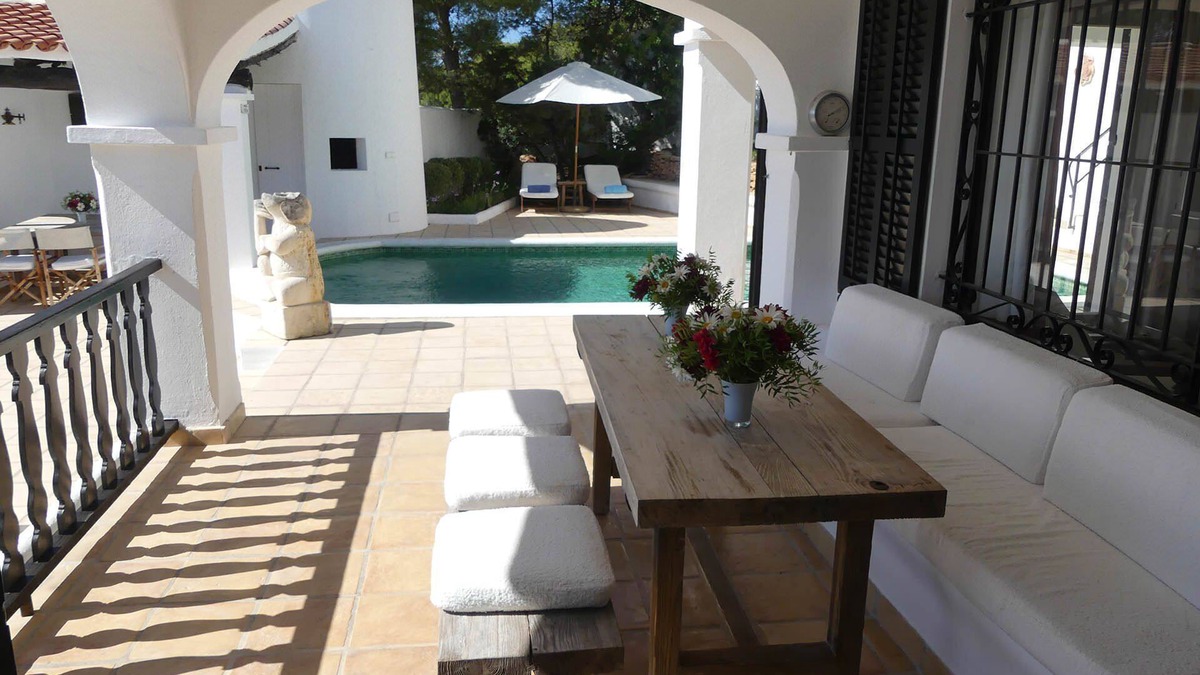 Sant Antoni de Portmany Villa | My Rental Homes - Villa Roxy with pool and several covered or uncovered terraces