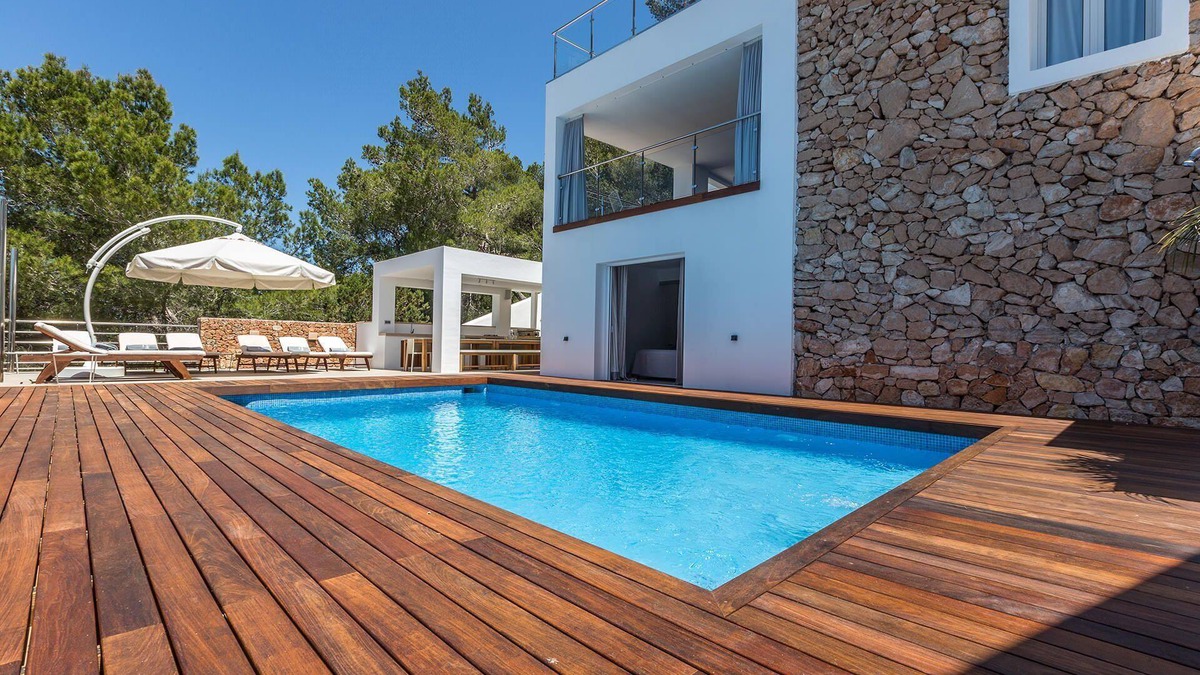 Sant Antoni de Portmany Villa | My Rental Homes - Baloo with private pool, internet wifi air conditioning