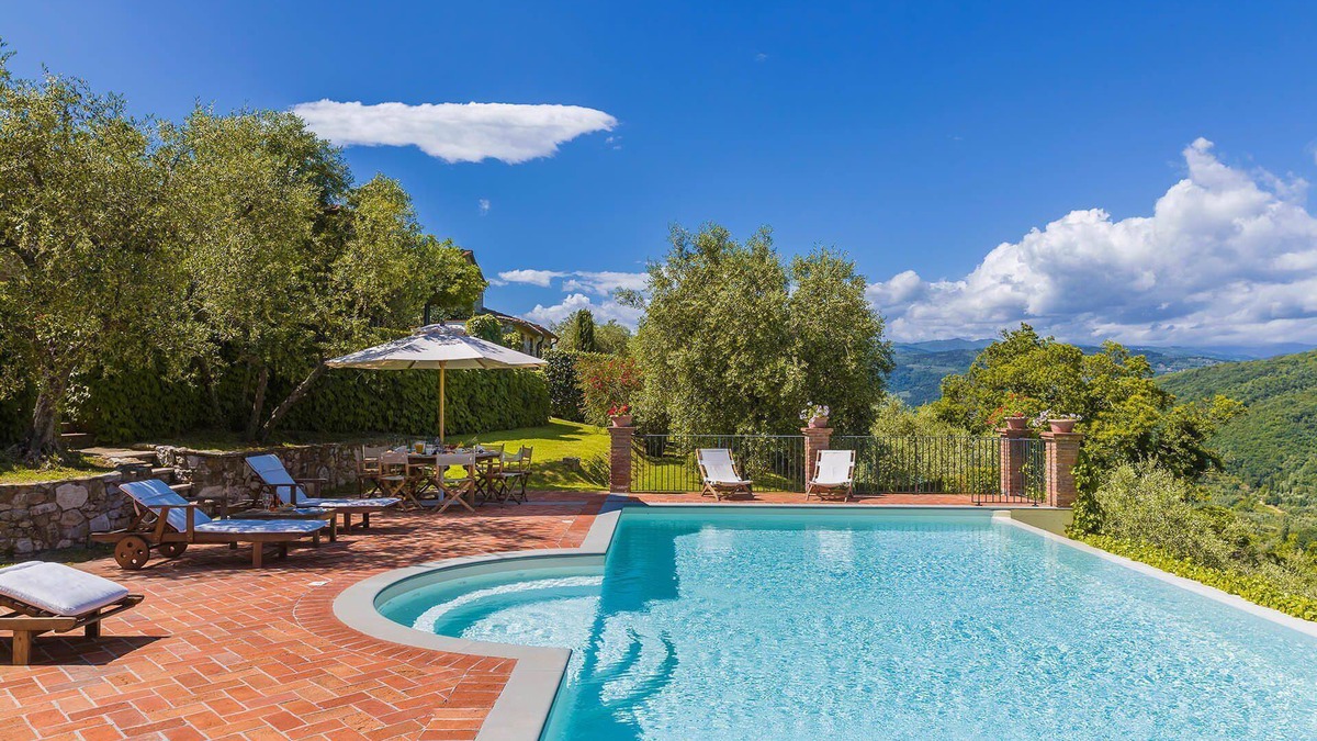 Monsummano Terme Villa | My Rental Homes - Villa il Castagno with private pool, jacuzzi and barbeque